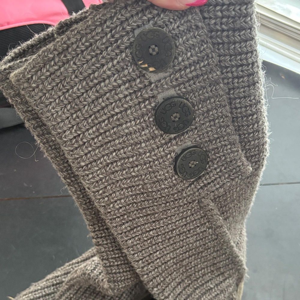 UGG Cardy Knit Button Boots - Picture 6 of 9